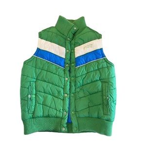 ROXY retro style puffer vest
